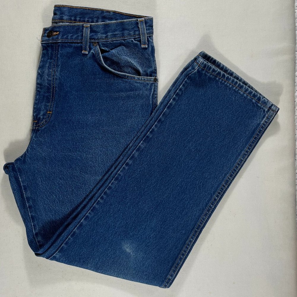 Dickies Men's Blue Jeans Straight Leg Size 36 x 32